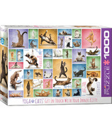 Eurographics Yoga Cats Puzzle