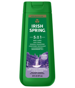 Irish Spring 5-in-1 Body Wash for Men Eucalyptus & Bergamot