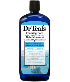 Dr Teal's Foaming Bath with Pure Epsom Salt Restorative Minerals