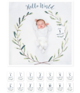 Lulujo Baby's 1st Year Hello World Wreath