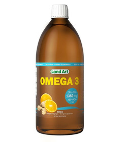 Land Art Omega 3 Cold Pressed Oil Orange