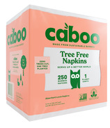 Serviettes de table en papier Caboo Bamboo