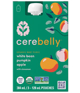 Cerebelly Baby Puree Pack Organic White Bean Pumpkin Apple