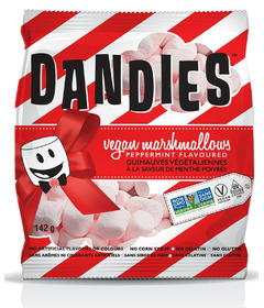 image of Dandies Mini Peppermint Flavoured Marshmallows with sku:206838