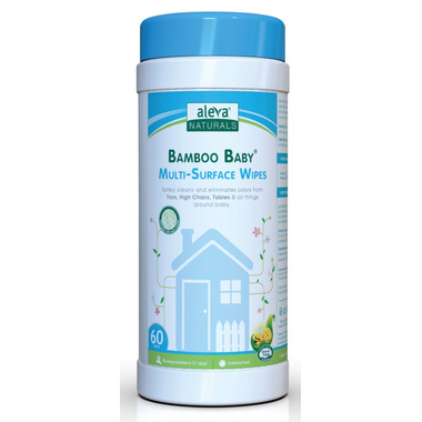 Aleva Naturals Bamboo Baby Multi-Surface Wipes Aleva Naturals Bamboo Baby Multi-Surface Wipes