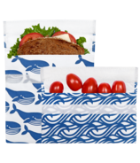 Lunchskins Reusable Bag Set Whale