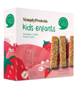 Paquet de Barres au fraise et à la vanille de pour enfants Simply Protein