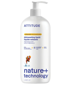 ATTITUDE Nature+ Dishwashing Liquid Citrus Zest