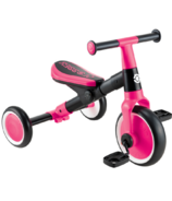 Tricycle d'apprentissage 2 en 1 Globber Fuschia