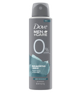 Dove Men+Care 0% Aluminum Deodorant Spray Eucalyptus & Birch