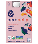 Cerebelly Baby Puree Pack Spinach Apple Sweet Potato