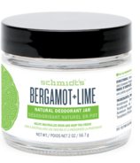 Schmidt's Bergamot + Lime Deodorant Jar