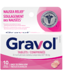Gravol Easy to Swallow Tablets
