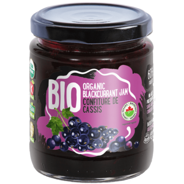 Rudolfs Organic Blackcurrant Jam Rudolfs Organic Blackcurrant Jam