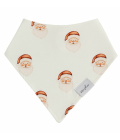 Pip + Phee Bamboo Bandana Bib Antique Santa