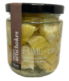 FUME-eh Smoked Artichoke Hearts