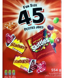 Skittles and Starburst Halloween Fun Treats 45 Pack
