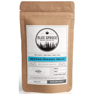Blue Spruce Decaf Coffee Co. Mexican Organic Decaf Blue Spruce Decaf Coffee Co. Mexican Organic Decaf