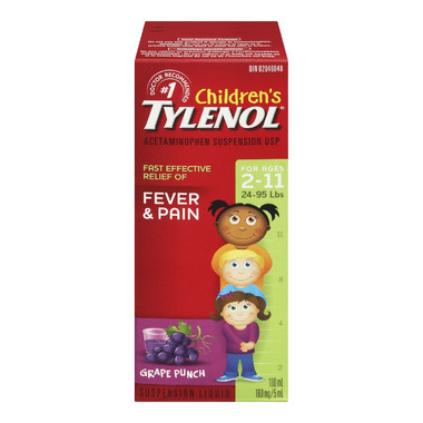 Tylenol Children\'s Fever & Pain Suspension Liquid Tylenol Children\'s Fever & Pain Suspension Liquid