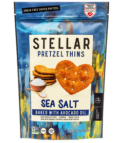 Stellar Snacks Pretzel Thins Sea Salt