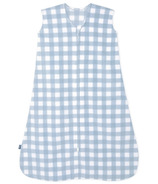 HALO SleepSack Wearable Blanket Microfleece Gingham Blue 1.0 TOG