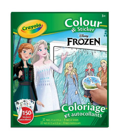 Crayola Frozen ll Colour & Sticker Pages