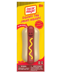 Incredible Novelties Oscar mayer squishi hot dog toy