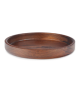 Final Touch Solid Wood Serving Tray
