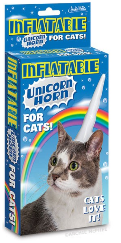 cat unicorn horn