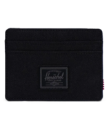 Porte-cartes Herschel Supply Charlie Noir ton sur ton