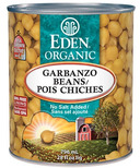 Haricots garbanzo biologiques d'Eden Foods