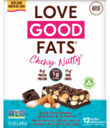 Love Good Fats Chewy Nutty Dark Chocolate Sea Salt Almond Bar Case
