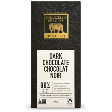Endangered Species Dark Chocolate Bar Endangered Species Dark Chocolate Bar