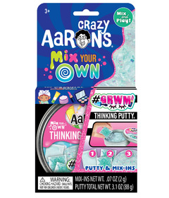 Crazy Aaron's Thinking Putty Mix Your Own Tin GRWM
