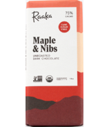 Raaka Chocolate Maple & Nibs