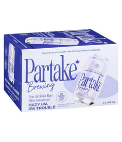 Partake Brewing Non-Alcoholic Beer Hazy IPA