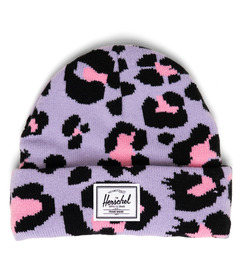 Herschel Supply Elmer Graphic Beanie Scribble Leopard Sachet Pink