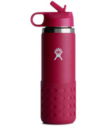 Hydro Flask Kids Wide Mouth Straw Lid et Boot Snapper