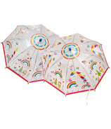 Floss & Rock Rainbow Fairy Transparent Umbrella