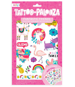 OOLY Tattoo Palooza Temporary Tattoos Funtastic Friends