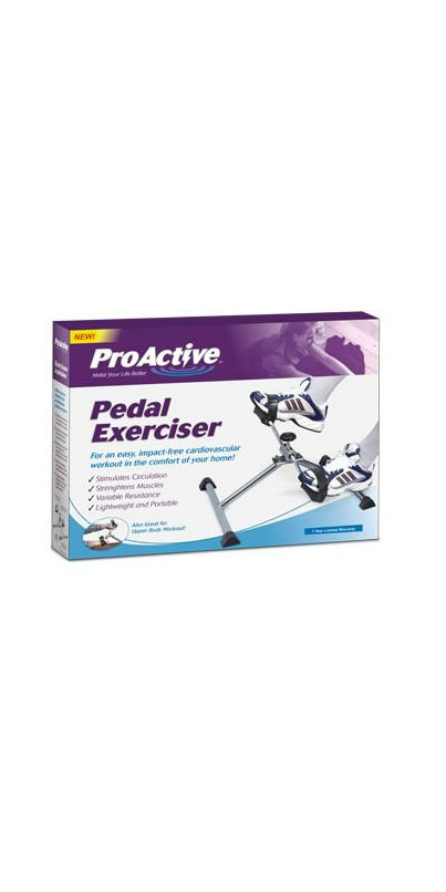 proactive stationary digital pedal exerciser