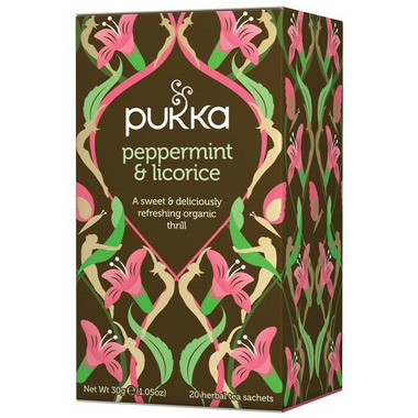 Pukka Peppermint & Licorice Tea Pukka Peppermint & Licorice Tea