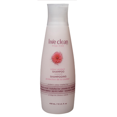 Live Clean Pink Fire Colour Protect Shampoo Limited Edition Bonus Size Live Clean Pink Fire Colour Protect Shampoo Limited Edition Bonus Size