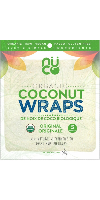 Buy Nuco Organic Coconut Wraps Original at Well.ca | Free Shipping $35 ...