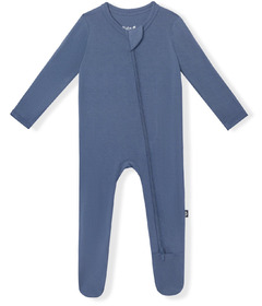 Kyte BABY Zippered Footie Oxford