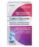 Colace Original Glycerin Suppositories for Infants And Children