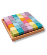 Grimm's Building Set Squares Pastel