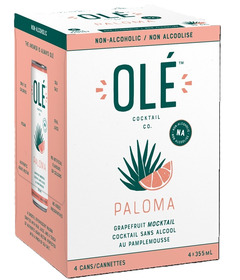 Ole Cocktails Paloma Non Alcoholic Cocktail