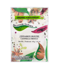 Splendor Garden Organic Cinnamon Ground