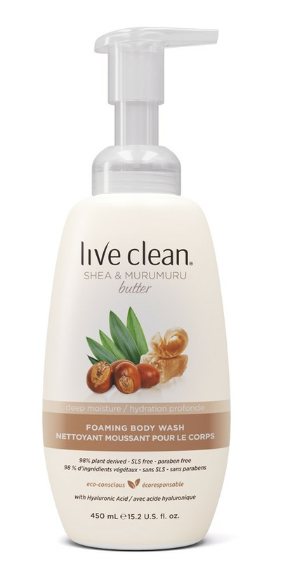 live clean baby body wash